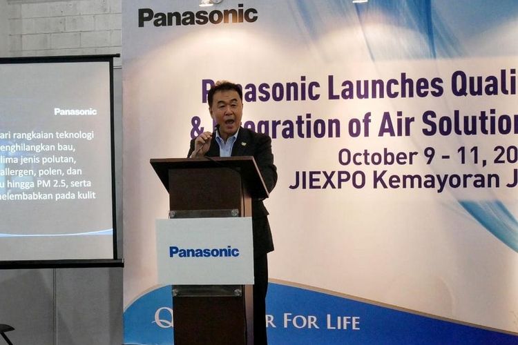 Presiden Direktur PT Panasonic Gobel Indonesia (PGI) Seigo Saifu