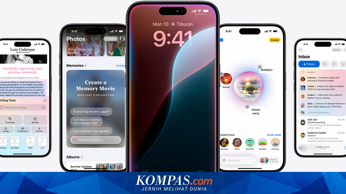 9 Fitur AI di iOS 18, Ada Writing Tools, Image Playground, Genmoji