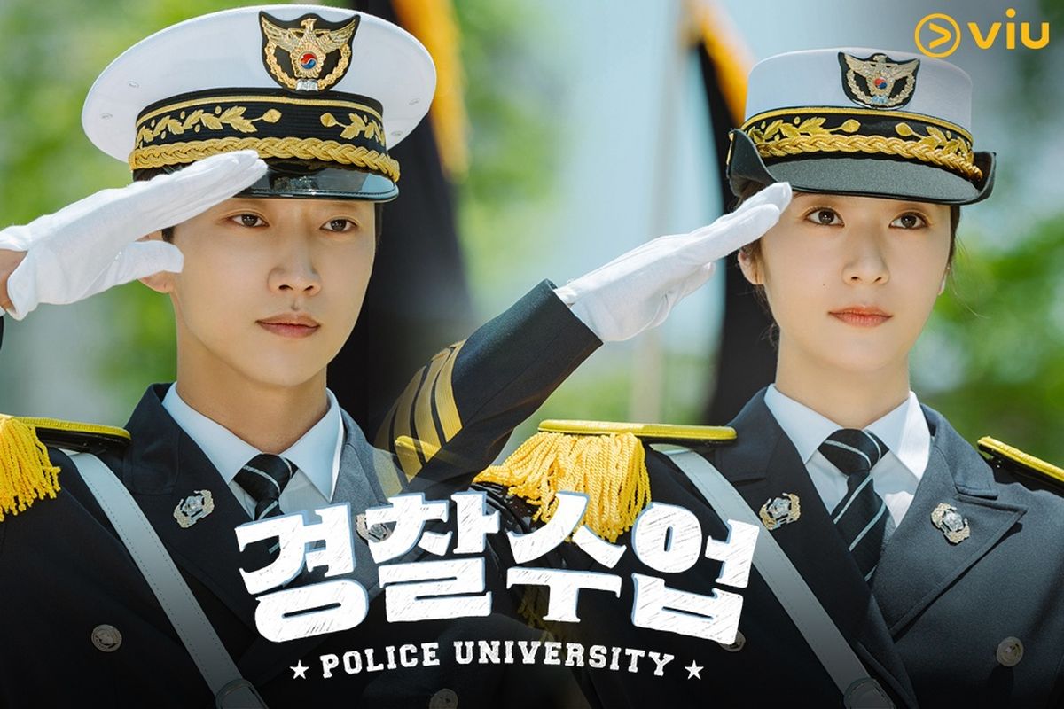 Side Banner dari serial drakor Police University. 