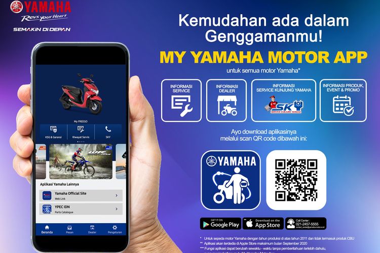 Aplikasi My Yamaha Motor