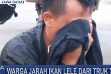 Bukannya Membantu, Warga Malah Menjarah Lele dari Truk Terguling, Sopir Menangis di Pinggir Sawah