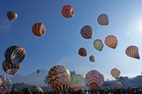 Lokasi dan Rute ke Festival Balon Udara di Kemuning, Karanganyar