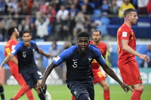 Kalahkan Belgia di Semifinal, Perancis ke Final Piala Dunia 2018