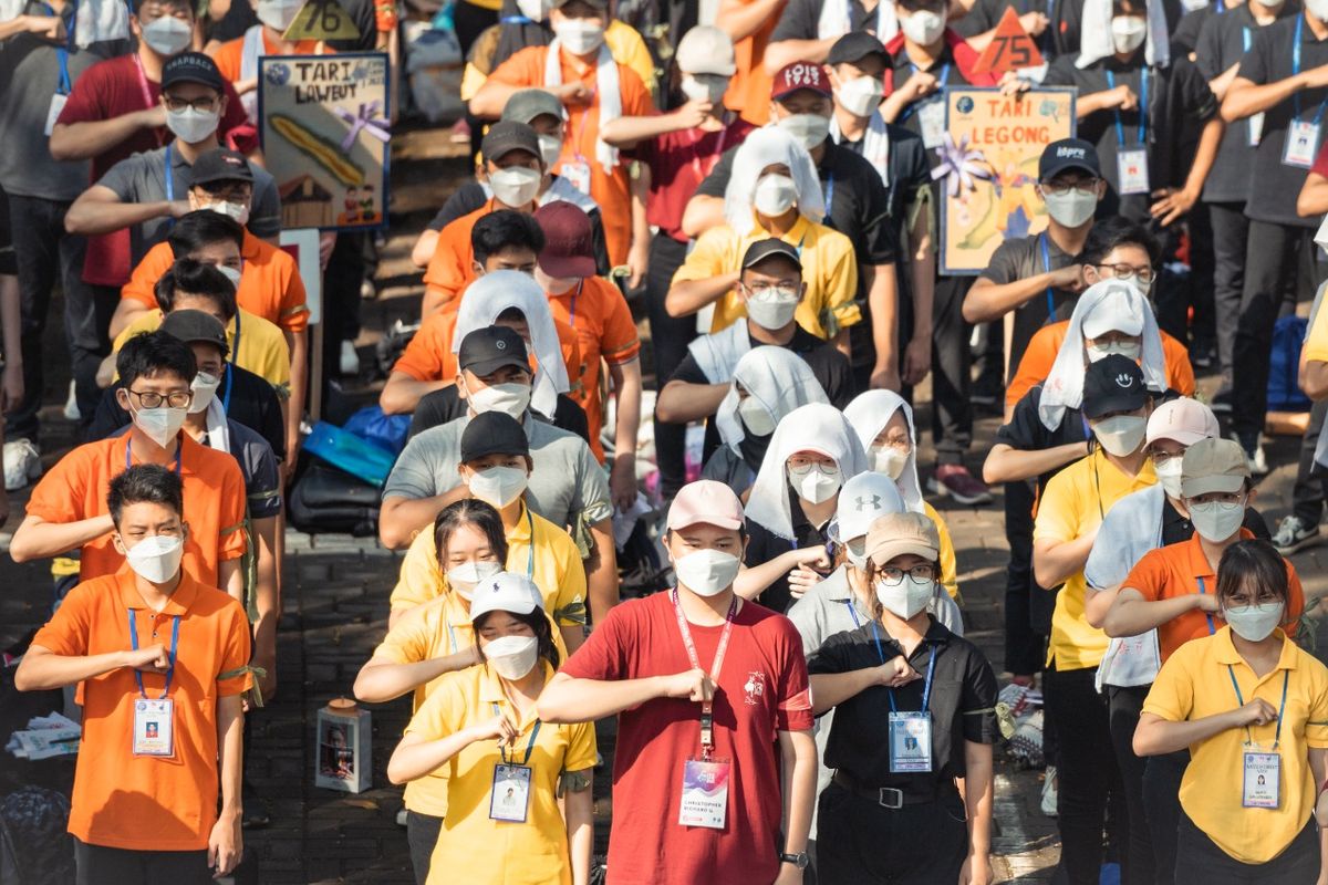 Orientasi Mahasiswa Baru Universitas Multimedia Nusantara atau OMB UMN 2022 hari kedua (18/8/2022) mendorong peserta untuk dapat tumbuh menjadi generasi emas yang bebas dari narkoba dan fokus mengembangkan diri di tengah industri 4.0.