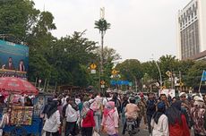 Monas Padat, Warga Hanya Dikasih Waktu 2 Jam di Pesta Rakyat HUT Bhayangkara