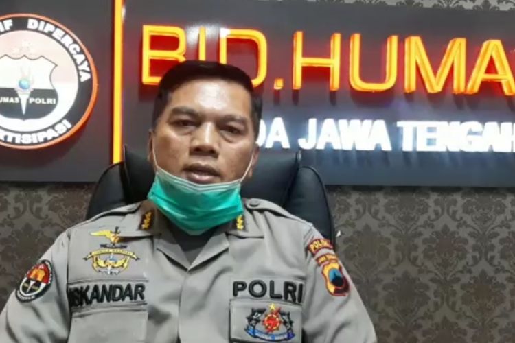 Kabid Humas Polda Jawa Tengah Kombes Pol Iskandar F Sutisna