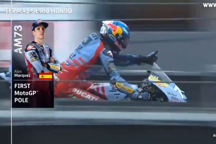 Alex Marquez meraih pole position pertamanya pada MotoGP Argentina 2023 di Sirkuit Termas de Rio Hondo