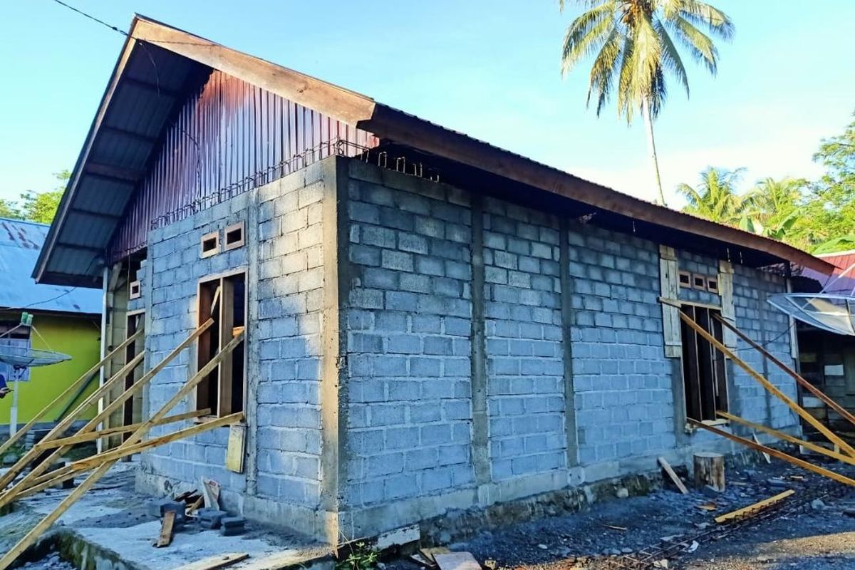 Pembangunan Program Bantuan Stimulan Perumahan Swadaya (BSPS) di Provinsi Sulawesi Tengah.