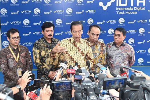 Jokowi Resmikan Indonesia Digital Test House, Anggarannya Hampir 1 Triliun 