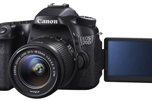 Canon EOS 70D, Kamera 