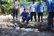 Tingkatkan Kualitas Karet, Pemkab HST Bangun Gudang Penampungan Lump