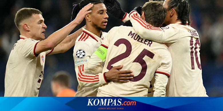 Hasil Shakhtar Vs Bayern 1-5: Sempat Tertinggal, Bavarian Pesta Lima Gol - Kompas | Arenanews-1