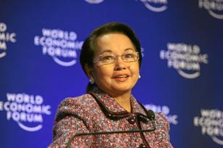 Mantan Presiden ke-14 Filipina, Gloria Macapagal Arroyo.