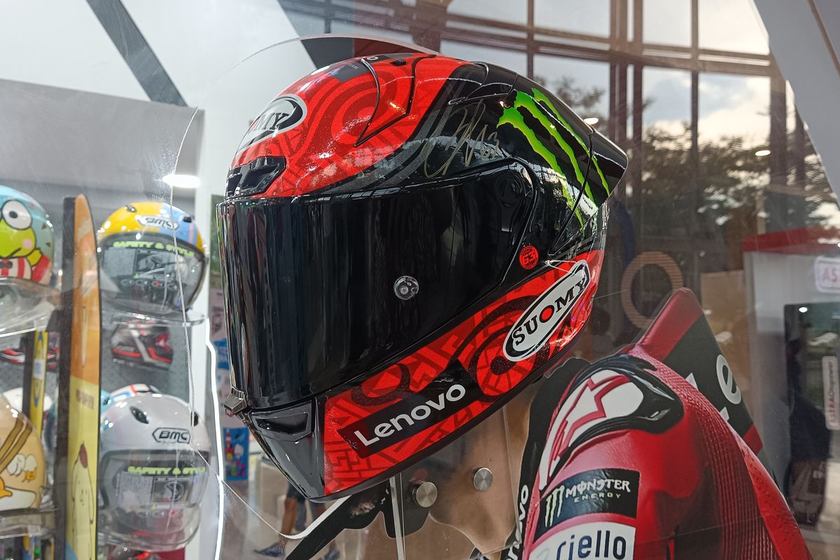 Helm Suomy S1-XR GP replica Francesco Bagnaia