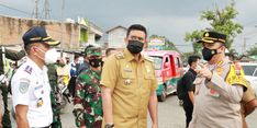 Batasi Akses Keluar Masuk Medan, Walkot Bobby Tinjau Lokasi Penyekatan