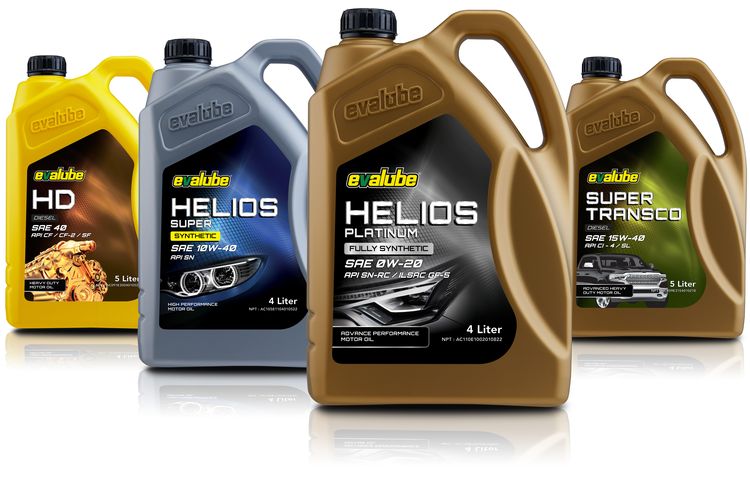 Produk oli mobil dari Evalube yang dapat dibeli secara online di sejumlah marketplace.
