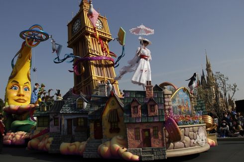 Berita Foto: Semaraknya Parade Tokoh Disney di Tokyo Disneyland (2)