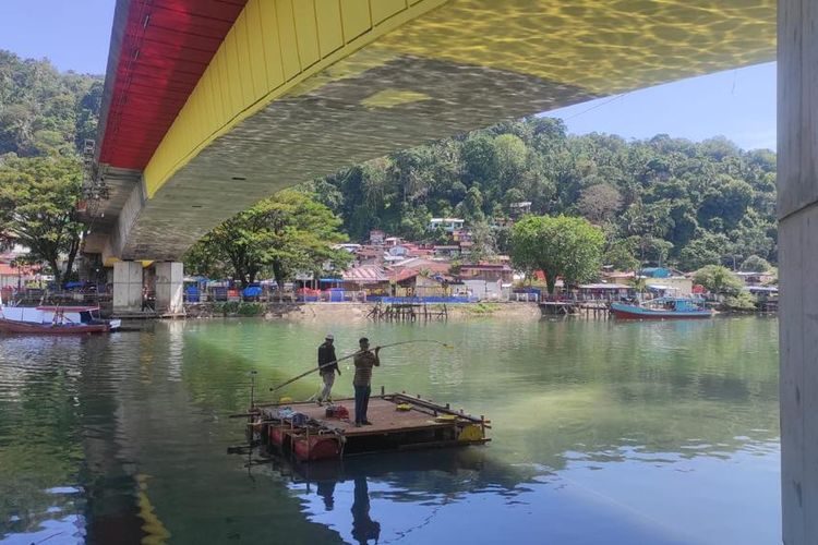 Wajah baru Jembatan Siti Nurbaya di Kota Padang