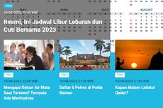 [POPULER TREN] Jadwal Libur Lebaran dan Cuti Bersama | Amankah Tinta Cumi-cumi Dimakan?