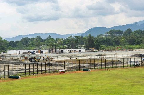 PON XX Papua 2021, Stadion Hoki Doyo Baru Punya 2 Pemandangan Indah