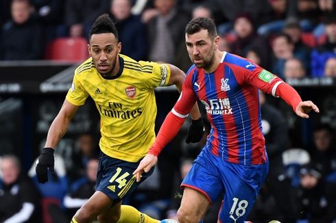 Crystal Palace Vs Arsenal, Aubameyang Kartu Merah, The Gunners Gagal Menang