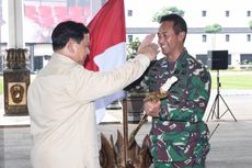 Arahan Prabowo di Apel Terpusat TNI AD yang Dipimpin Jenderal Andika