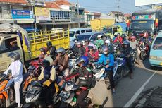 Hindari Macet, Pemudik Awal Mulai Ramai Lintasi Jalur Utama Pantura Cirebon