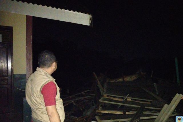Angin Kencang Landa Lampung Selatan, 69 Rumah Rusak