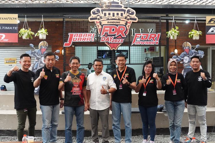 FDR Day 2023 yang digelar di Bandung dihadiri oleh ratusan komunitas motor