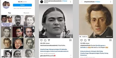 Unggahan foto dari aplikasi MyHeritage ramai di Instagram