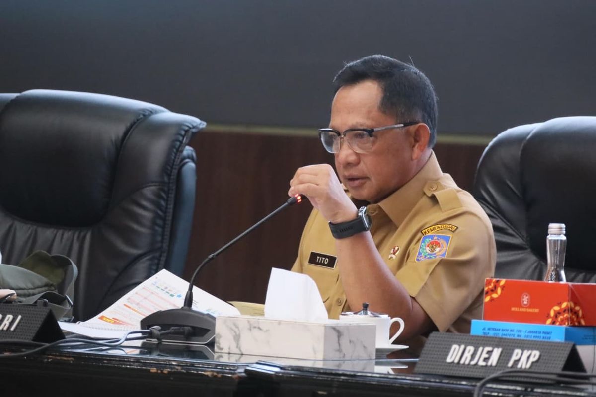 Menteri Dalam Negeri (Mendagri) Muhammad Tito Karnavian.