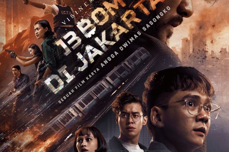Film 13 Bom di Jakarta karya sutradara Angga Dwimas Sasongko merilis official trailer kedua, Kamis (15/12/2023).