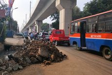 Jalan Bergelombang, Debu, hingga Gundukan Tanah di Fatmawati dan Panglima Polim