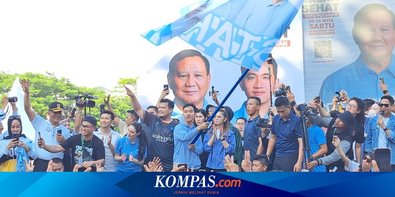 Buka "Jalan Sehat Satu Putaran" di Makassar, Gibran Bagikan Gantungan Kunci Bergambar Wajahnya