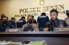 Polisi Tangkap 5 Pengedar Sabu di Jakarta Pusat