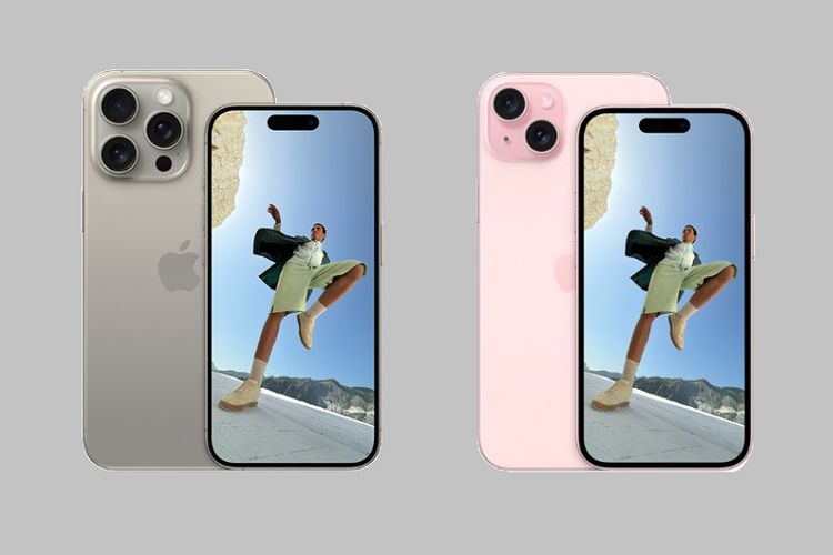 iPhone 15 Pro dan iPhone 15 (ki-ka)