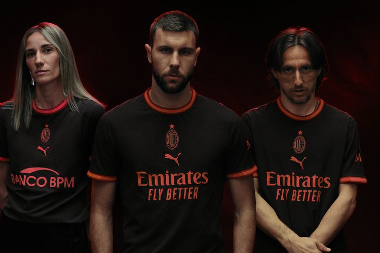 AC Milan Resmi Luncurkan Jersey Ketiga Musim 2026-2027, Debut di Jakarta