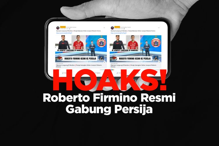 HOAKS! Roberto Firmino Resmi Gabung Persija