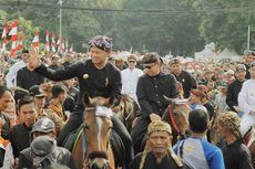 Bima Arya Pimpin Pasukan Berkuda Helaran Hari Jadi Bogor