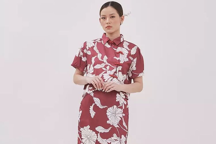 Busana Cheongsam dari toko Felicite.