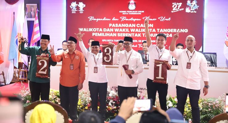Daftar Tiga Kandidat Calon Wali Kota Tangerang Beserta Visi-Misinya