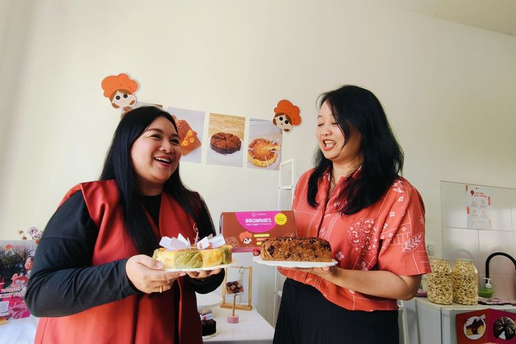 Salah satu finalis Diplomat Success Challenge 2022 Yessie Natasia yang memperkenalkan dessert rendah kalori, bebas gluten, dan berbahan plant-based melalui YORRI Eatery. 