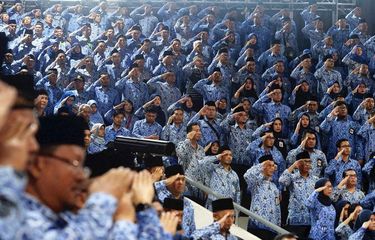 Ilustrasi pegawai pemerintah dengan perjanjian kerja (PPPK).