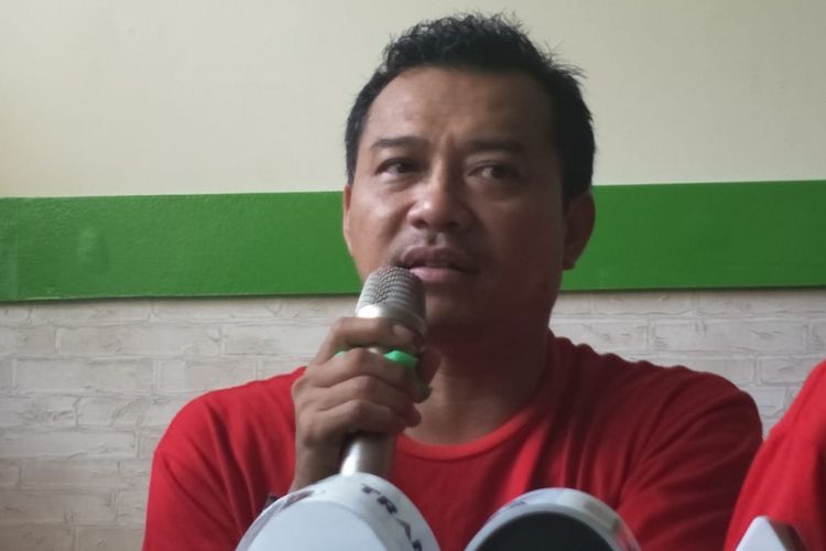 Anang Hermansyah saat ditemui dalam acara pembukaan Outlet Ayam Asix ke-8, di kawasan Braja Mustika, Bogor, Jawa Barat, Sabtu (2/1/2019).