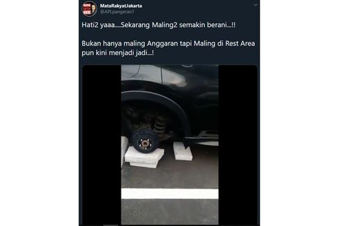 Viral Ban Mobil Raib Digondol Pencuri, Ini Penjelasan Kapolres