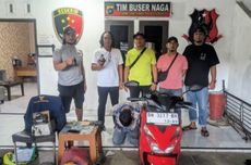 Residivis di Pangkalpinang Gagal Curi Motor Honorer karena Kunci Ganda