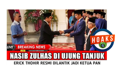 INFOGRAFIK: Hoaks Erick Thohir Dilantik Jadi Ketua Umum PAN, Simak Bantahannya