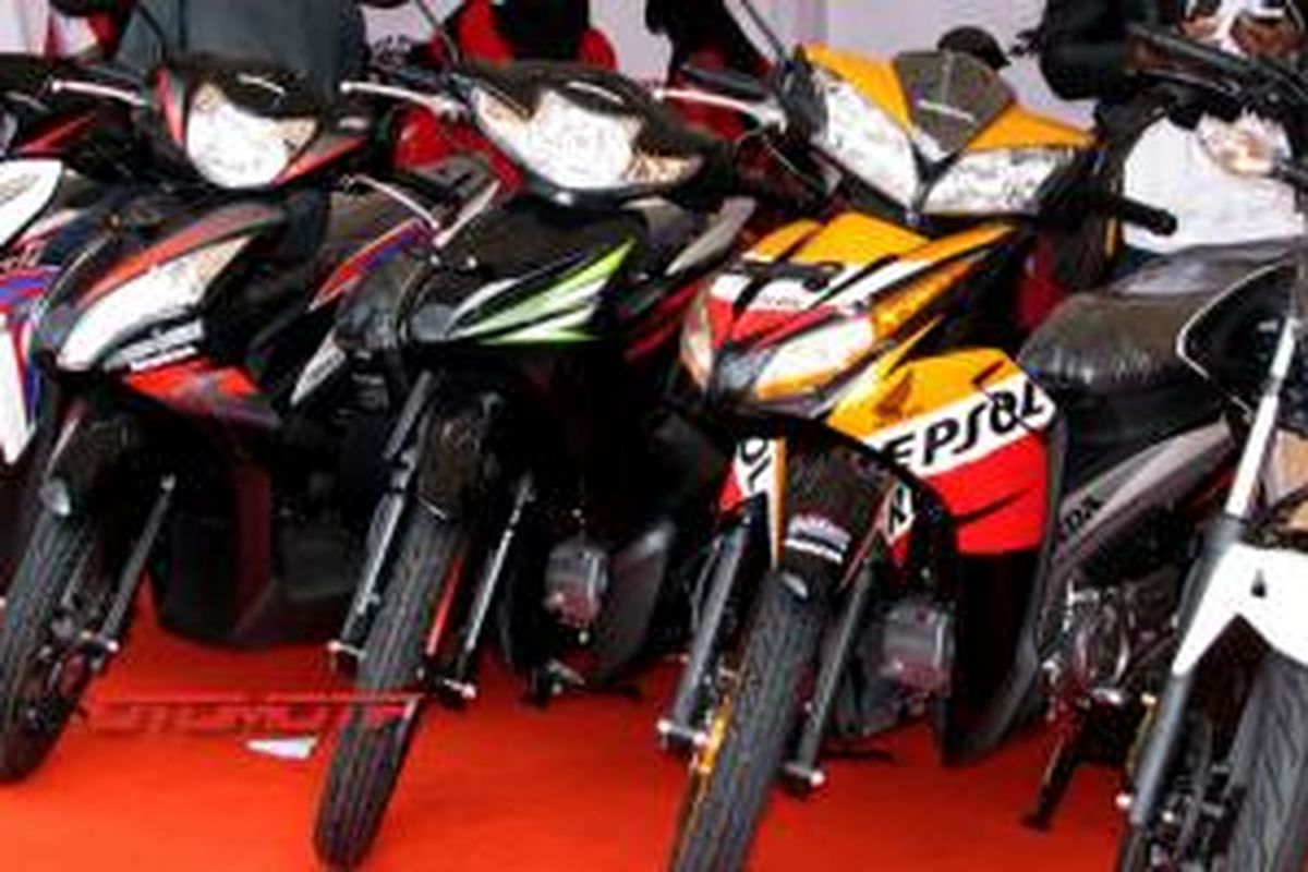 Harga sepeda motor Honda bakal naik dalam waktu dekat.