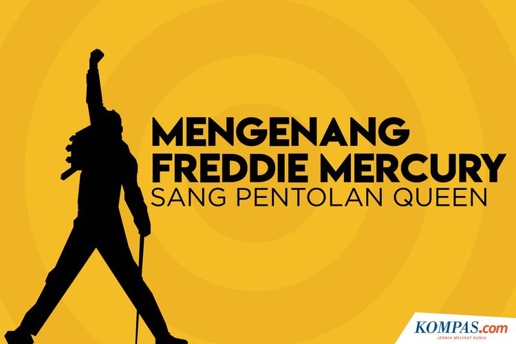 Mengenang Freddie Mercury, Sang Pentolan Queen