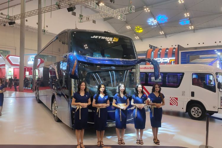 Karoseri Adiputro Resmi Luncurkan Jetbus 5 di GIIAS 2023